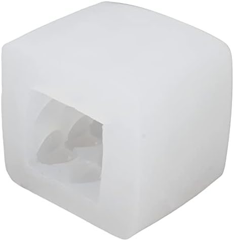 3D Heart Cube Aromatherapy Candle - Food Grade Silicone for Home Events