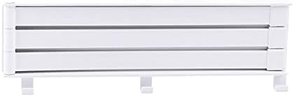 ANNBKA Black Rotating Towel Bar with 180 Free Rotation