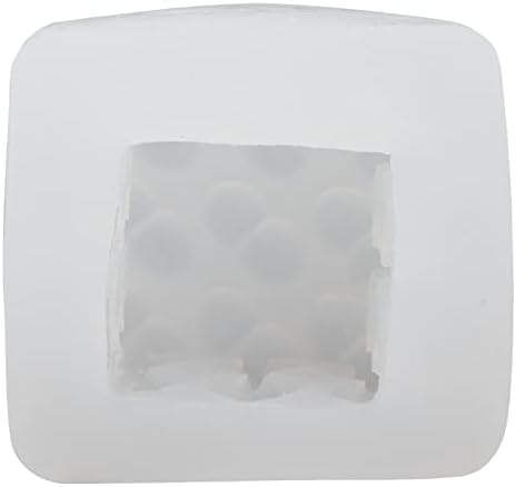 3D Heart Cube Aromatherapy Candle - Food Grade Silicone for Home Events