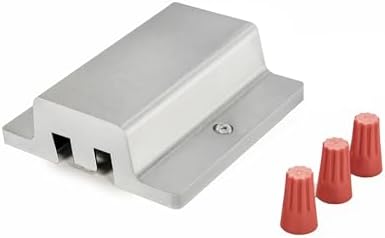 WAC Lighting H Track Floating Canopy Connector Brushed Nickel