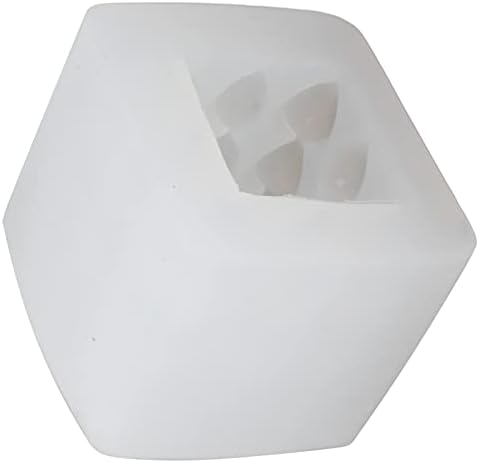 3D Heart Cube Aromatherapy Candle - Food Grade Silicone for Home Events