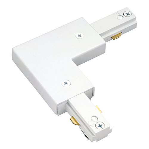 Halo LZR203P Lazer Adjustable L and Straight Connector White
