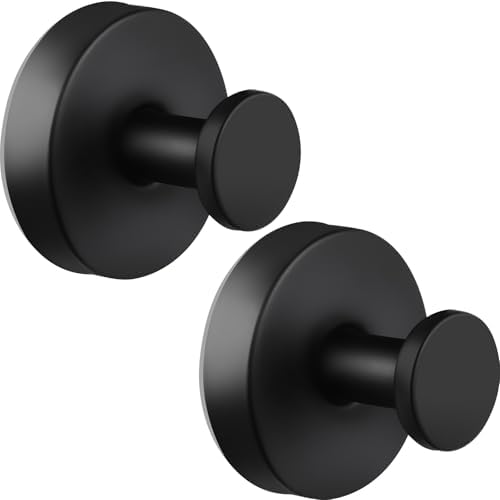 Dntorx Vacuum Suction Cup Hooks 2 Pack Black 1