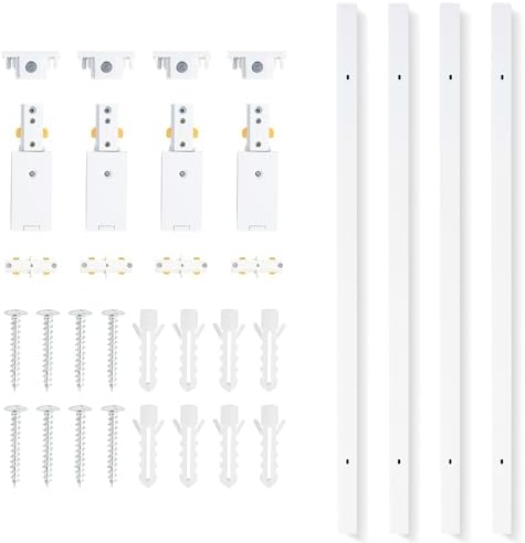 VANoopee H Track Lighting Rails Kit 13FT White 1