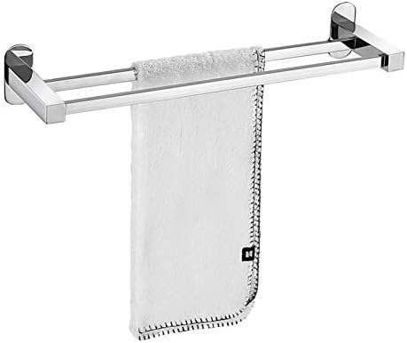 BOCbco Stainless Steel Double Towel Bar 40Cm 1