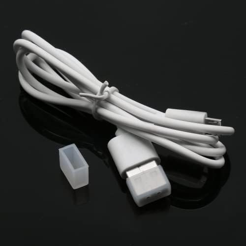Cionyce 50 PCS LED Strip End Cap Cover 2 Holes 12mm