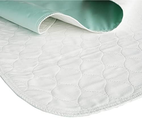 Careboree Reusable Cotton Bed Pad 34X52 2-Pack Underpad for Mattress