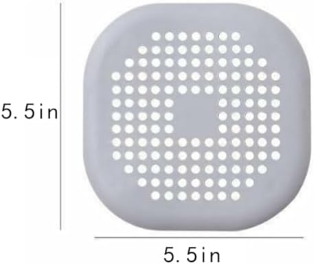 WELANGBN Square Hair Catcher with Suction Cup 2 Pack