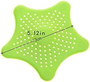 4 PCS Starfish Hair Catcher for Bath and Kitchen Drain