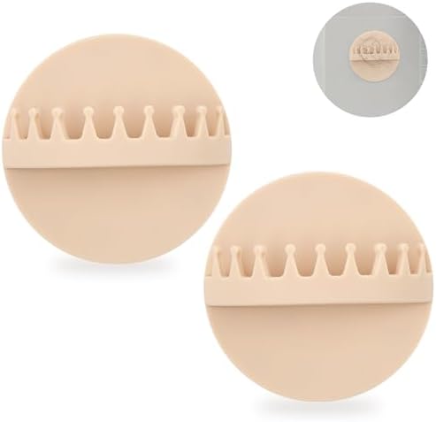 2pcs Wall Mount Suction Hair Collector for Bathroom 1
