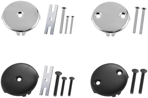 Alidecter Tub Drain Overflow Cover - Zinc Alloy Single Hole