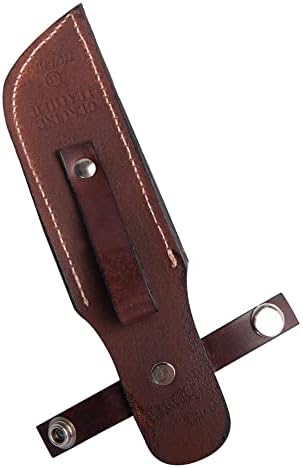 Hulara Handmade Leather Knife Sheath with Belt Loop