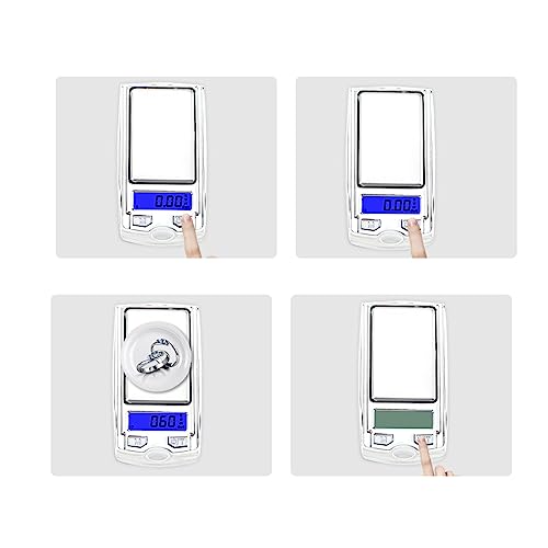 Digital Pocket Scale with LED Display 200g 001g for Kitchen Jewelry