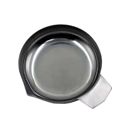2 Pieces Stainless Steel Small Weighing Trays for Digital Scales
