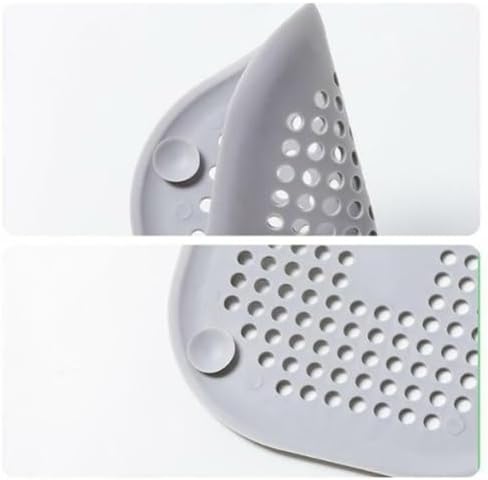 WELANGBN Square Hair Catcher with Suction Cup 2 Pack