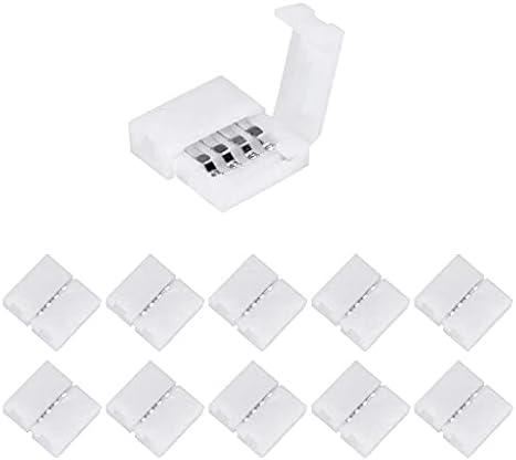 JJLFresheners 10 Pcs 4 Pin LED Strip Connectors for Track Lighting