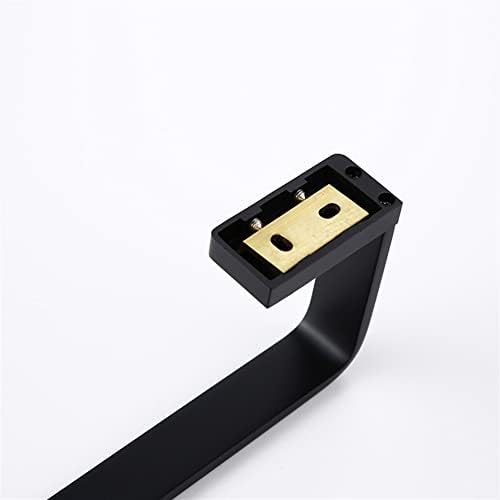 ANNBKA Matte Black Copper Towel Bar 30cm