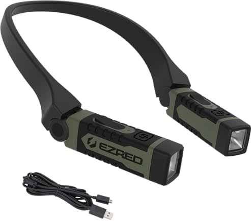 EZRED ANYWEAR Rechargeable Neck Light - Soft Green 1