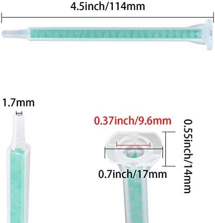 20-Piece 24-Element Epoxy Mixing Nozzle Tip for Adhesive Guns