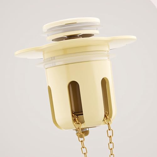 Freestanding Bathtub Drain Stopper with Flower Design 1