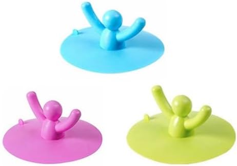 Fuhiueos Shower Drain Cover Food Grade Silicone 1