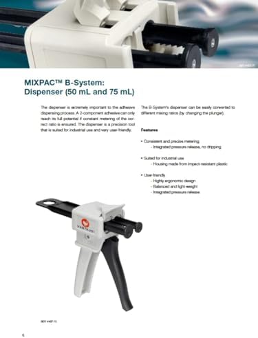 MixPac DMA50 Dispensing Gun Kit for Epoxy Adhesive 1