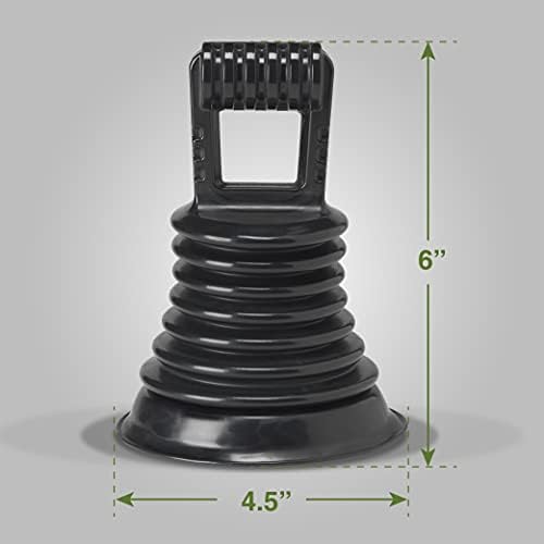 LDR 512 3420-K Mini Bellows Plunger for Kitchens and Baths