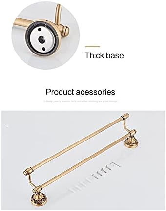 ANNBKA Towel Bar Wall Mounted Bathroom Rack