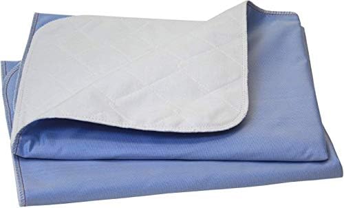 80 x 36 Inch Reusable Bed Pad - Careoutfit Blue