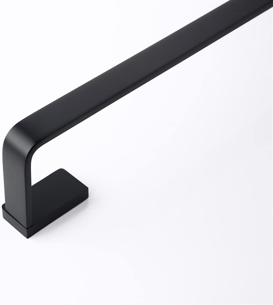 ANNBKA Matte Black Copper Towel Bar 30cm