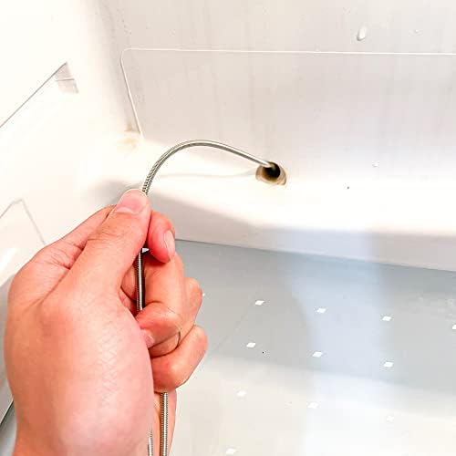 BQLZR Flexible Metal Drain Brush 3937inch