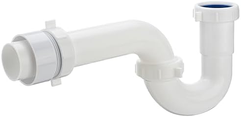 Yariwiz White P Trap 1 12 Inch Drain Kit