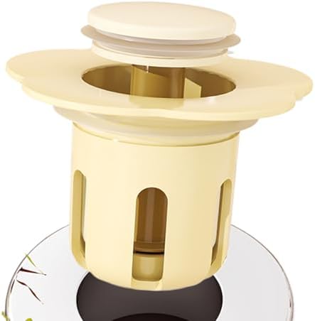Freestanding Bathtub Drain Stopper with Flower Design 1