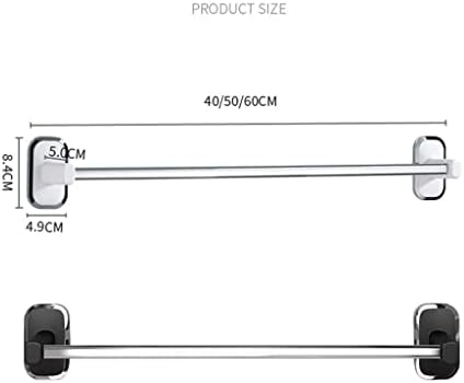 Stainless Steel Towel Rail Wall Mounted 30Cm