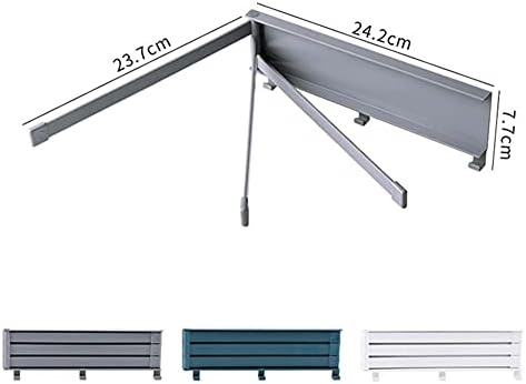 ANNBKA Black Rotating Towel Bar with 180 Free Rotation