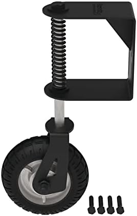 Barrette Outdoor Living 73044963 Heavy-Duty Gate Wheel Black