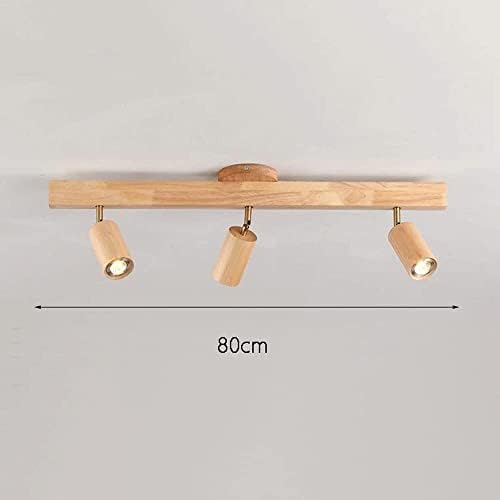 BTSOAR 360 Rotatable Wooden Ceiling Light Kit