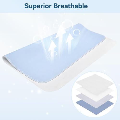4 Pack 36x38 Reusable Incontinence Bed Pads 1