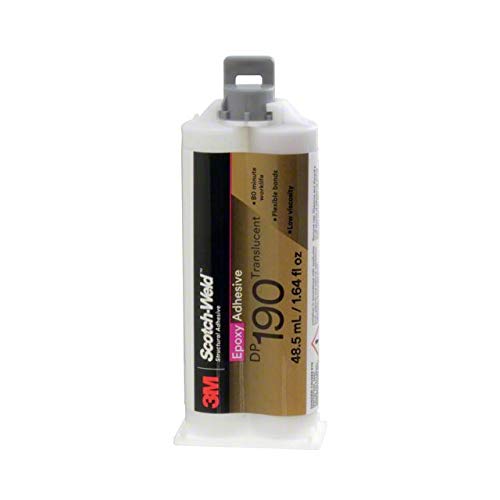 3M ScotchWeld DP190 Epoxy Adhesive 50ml with Caulk Gun