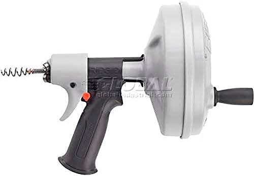 RIDGID 41348 Kwik-Spin Drain Cleaner with AutoFeed and Bulb Auger