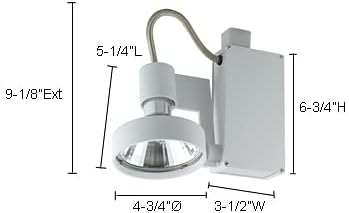 Jesco Lighting HMH701T6FL39B Track Light Fixture