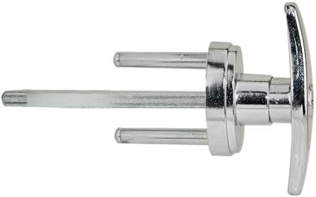 Garage Door T Handle Lock - Keyed