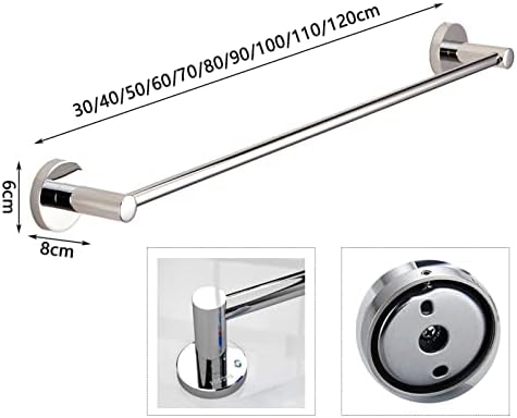 Stainless Steel Wall Mounted Towel Bar for Bathroom and Kitchen