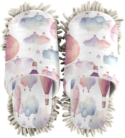 Zhirexin Mop Slippers for Men Women with Microfiber Cotton