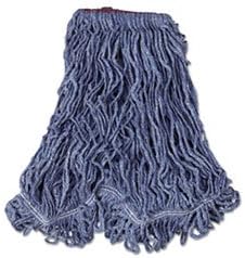 Rubbermaid Commercial Super Stitch Blend Mop Head - Blue