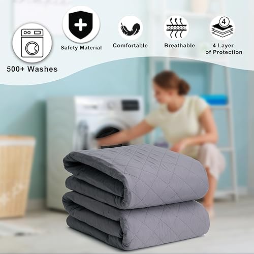 Brosive Reusable Bed Pads 36x72 Inch 2 Pack