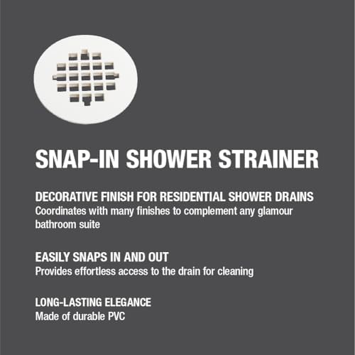 Oatey 4-14 In Snap-Tite Strainer