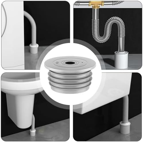 Tainrunse 6-Layer Seal Drain Stopper Silicone Bathtub Plug
