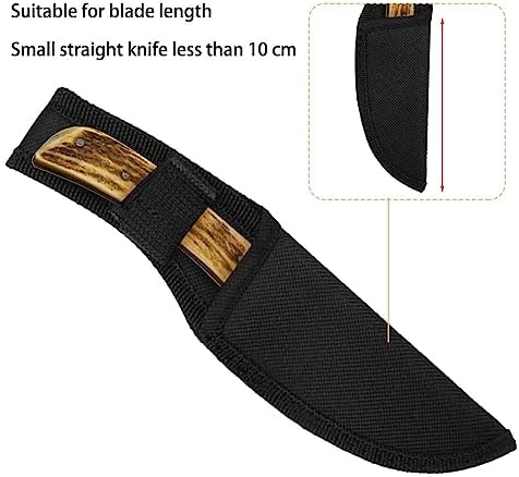 3PCS Straight Knife Sleeve with Fixed Loop for 39 Blade Knife