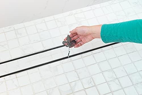 DrainWig Shower Sink Bathtub Hair Stopper 4 Pack